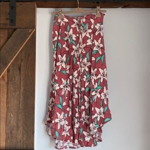 ONeill floral midi/maxi skirt, Medium